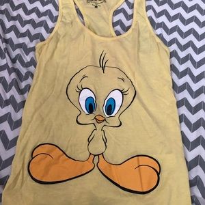 Tweety bird pajama shirt